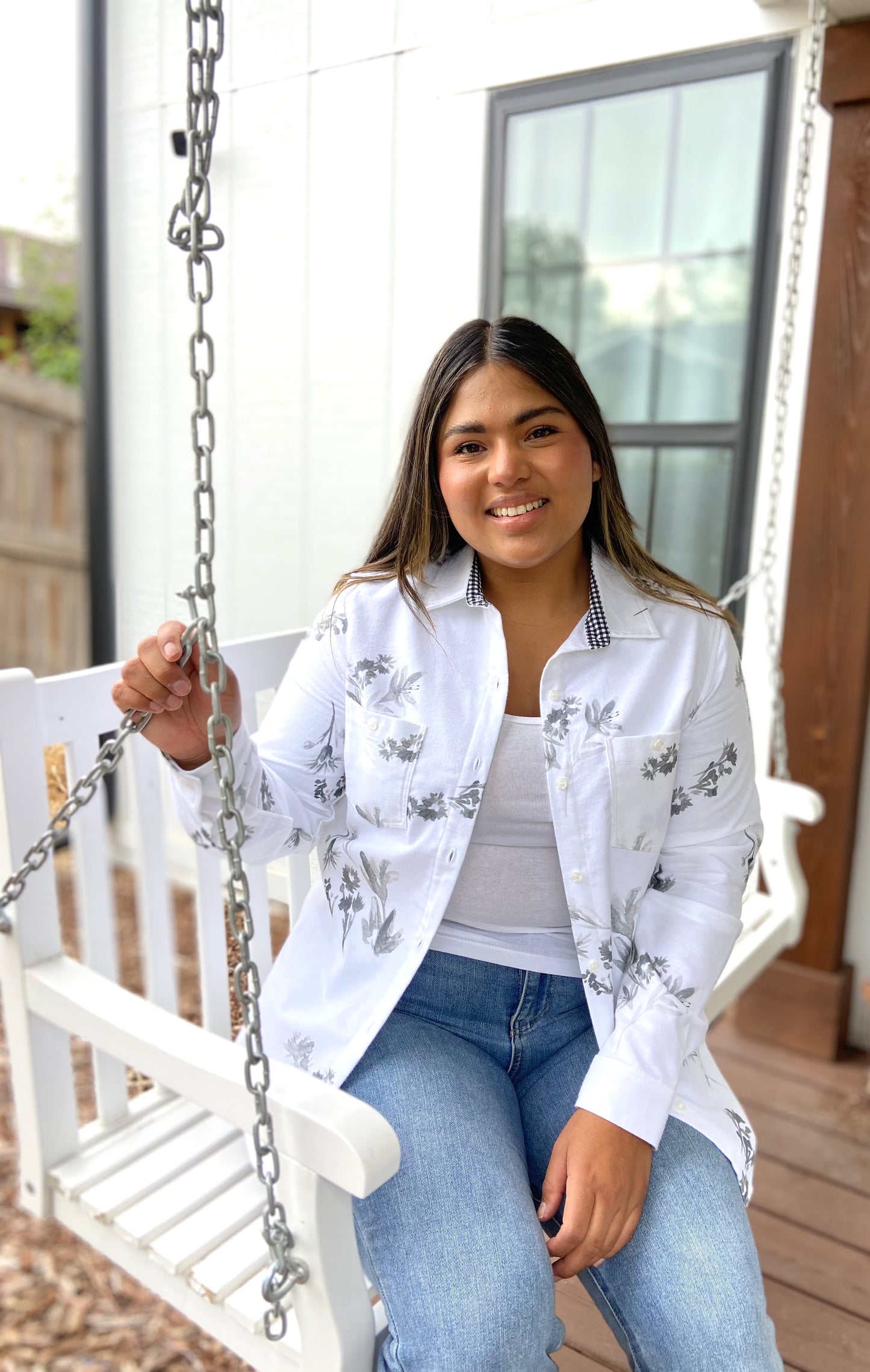 Charcoal Sketch Women's Flannel Shirt