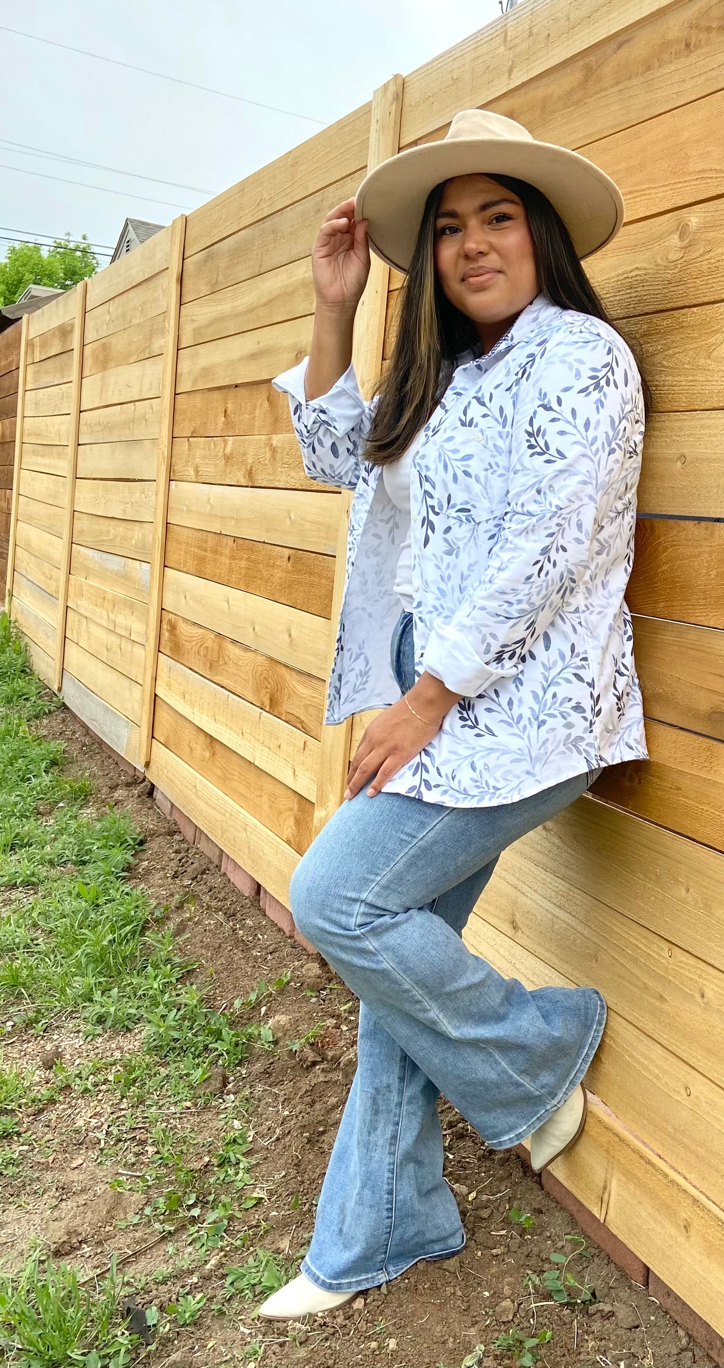 Feeling Blue Women's Flannel Shirt