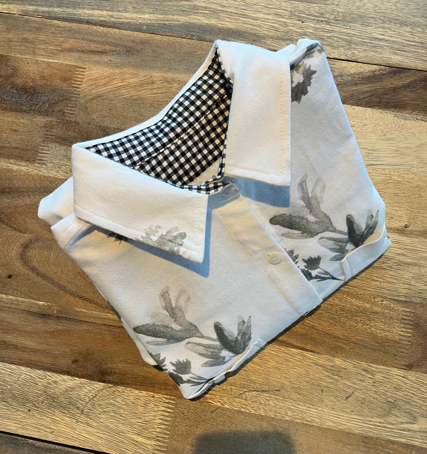 Charcoal Sketch Women's Flannel Shirt