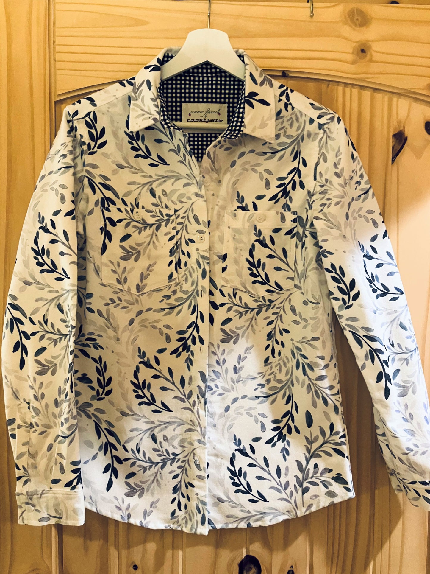 Feeling Blue Women's Flannel Shirt