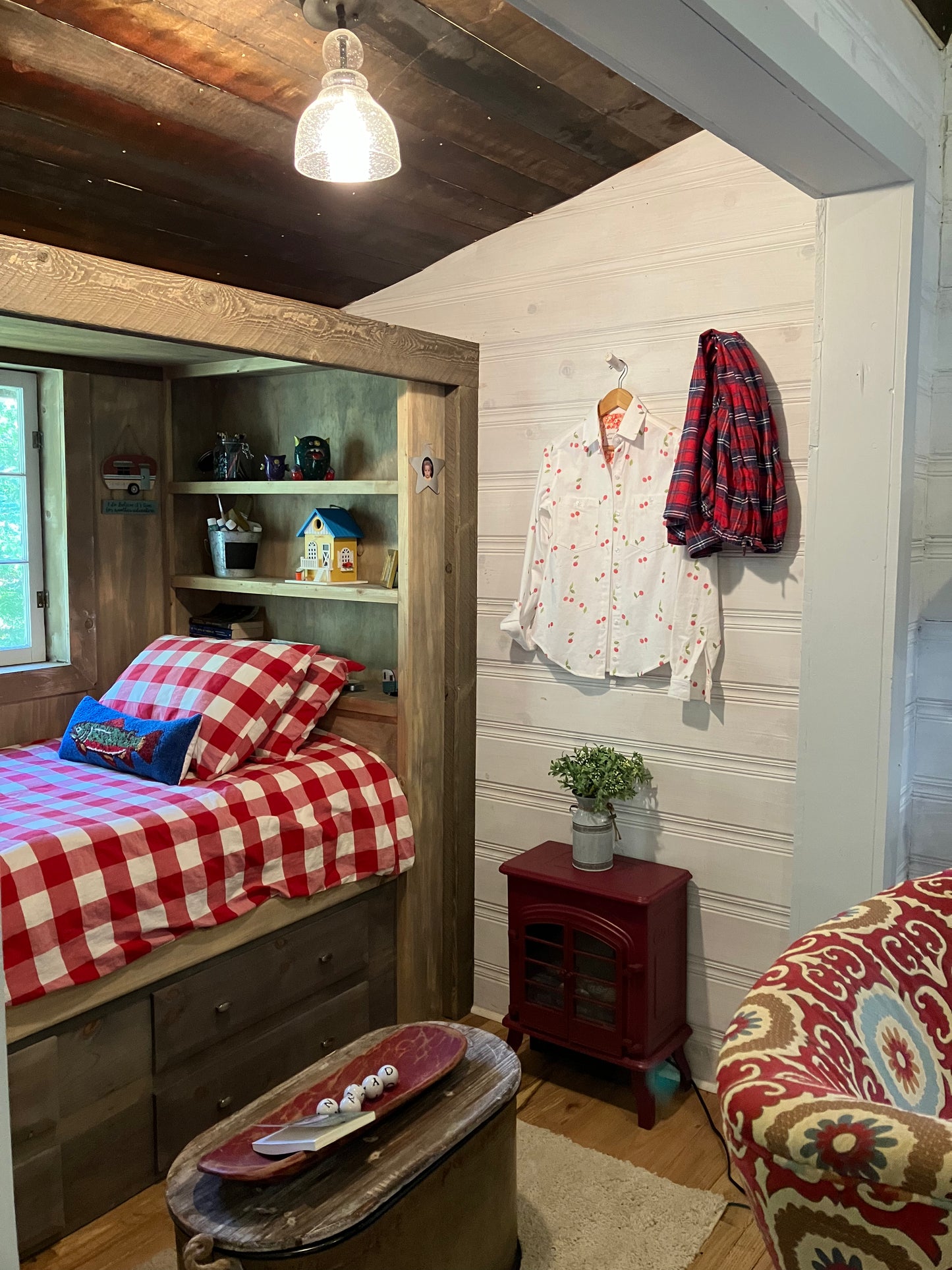 Cherry Picked Women's Summer Flannel Shirt